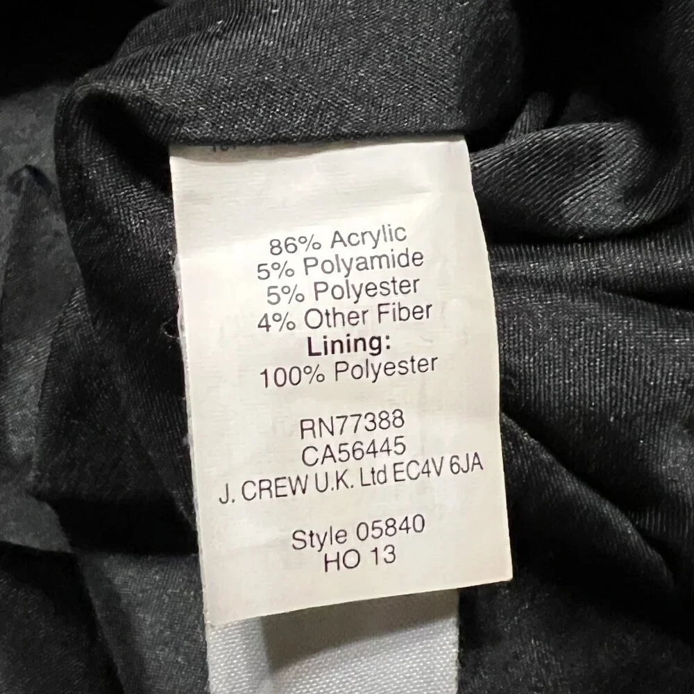 J CREW COLLECTION SOUTHWEST TWEED JACKET SIZE 6 - Picture 12 of 12